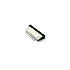Разъем FPC  Half Coverage Bottom Contact 1.0K-BX-6PWB 6 pin высота 2мм шаг 1мм