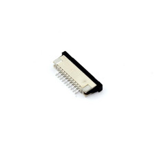 Разъем FPC  Half Coverage Bottom Contact 1.0K-BX-10PWB 10 pin высота 2мм шаг 1мм