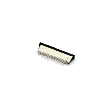Разъем FPC  Half Coverage Bottom Contact 1.0K-BX-12PWB 12 pin высота 2мм шаг 1мм