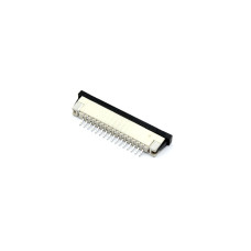 Разъем FPC  Half Coverage Bottom Contact 1.0K-BX-16PWB 16 pin высота 2мм шаг 1мм