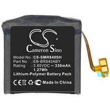 Аккумуляторная батарея CameronSino для Samsung Galaxy Watch 3 45mm SM-R840 (CS-SMR840SH) 330 mAh