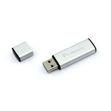 Флешка USB Dr. Memory 009 64Гб, USB 3.0, серебристый