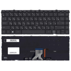 Клавиатура для ноутбука HP Envy 13-BA черная