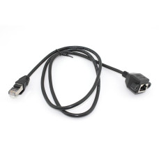 Удлинитель RJ45 папа-мама для монтажа на корпу 1 м