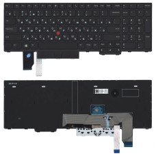Клавиатура для ноутбука Lenovo Thinkpad T15p P15v черная