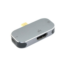 Адаптер Type C на HDMI + Type C + PD