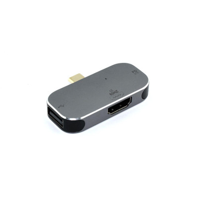 Адаптер Type C на HDMI + USB + PD