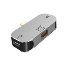 Адаптер Type C на Mini Display Port + Type C + PD