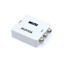 Переходник с AV (тюльпаны) на VGA
