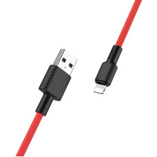 Кабель USB HOCO X29 Superior, USB - Lightning, 2.0А, 1м, красный