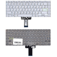 Клавиатура для ноутбука Asus K413JA серебристая