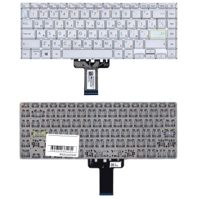Клавиатура для ноутбука Asus K413JA серебристая