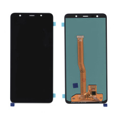 Дисплей для Samsung Galaxy A7 SM-A750F (2018) (OLED Full Size) черный