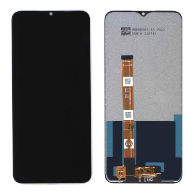 Дисплей для Realme C25 черный