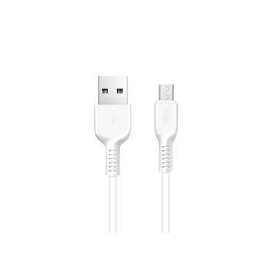 Кабель USB HOCO X20 Flash для Micro USB 2А, 1м, белый