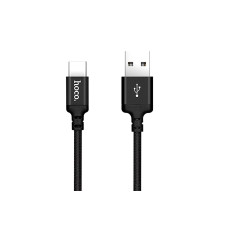 Кабель USB HOCO X14 Times speed для Type-C, 1.7А, 2м, черный