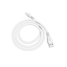 Кабель USB HOCO X40 Noah для Lightning, 2.4А, длина 1 м, белый