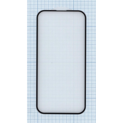 Защитное стекло 6D для Apple iPhone 14 Pro черное