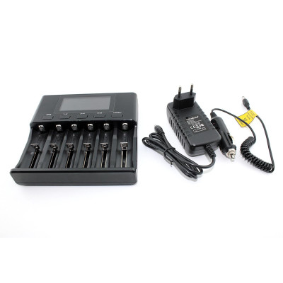Зарядное устройство LiitoKala Lii-S6 + CAR charger 12V