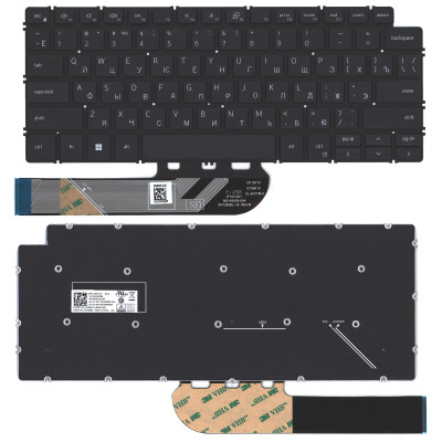 Клавиатура для ноутбука Dell 14-5390 черная