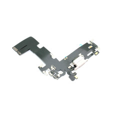 Шлейф с разъемом зарядки и микрофоном для Apple iPhone 13 розовый
