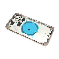 Задняя крышка (корпус) в сборе с рамкой для Apple iPhone 11 Pro Max золотая