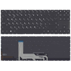 Клавиатура для ноутбука HP Omen 7 16-B черная с подсветкой (Intel версия)