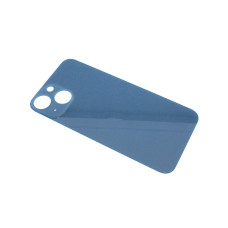 Задняя крышка (стекло) для Apple iPhone 13 Mini голубая