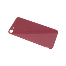 Задняя крышка (стекло) для Apple iPhone SE2, iPhone SE3 красная