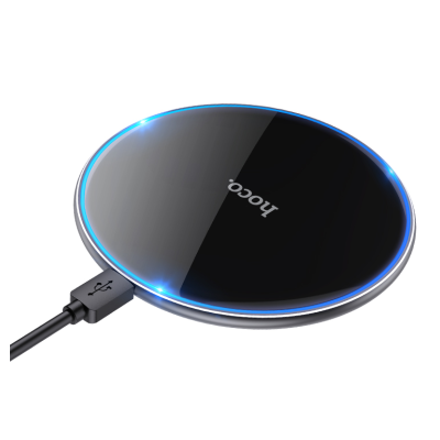 Беспроводная зарядка HOCO CW6 Pro Easy, 2A, черный