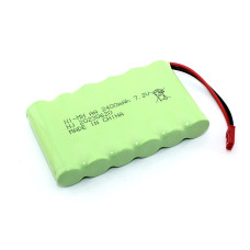 Аккумулятор Ni-Mh 7.2V 2400 mAh AA Flatpack разъем JST