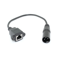 Кабель RJ45  на XLR папа 0.3 м