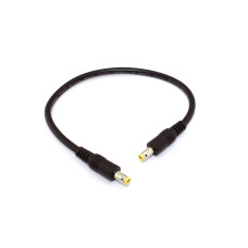 Кабель DC 5.5x2.5  18 AWG папа-папа 0,3 м с прямым штекером