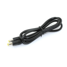 Кабель DC 5.5x2.5  18 AWG папа-папа 1 м с прямым штекером