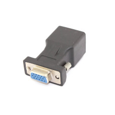 Переходник RJ45  на DB9 15 pin мама