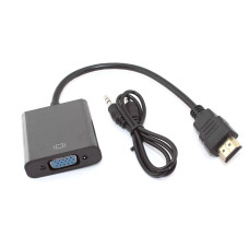 Переходник с кабелем HDMI  на VGA плюс аудио