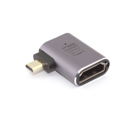 Переходник micro  HDMI  на HDMI вправо