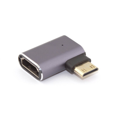 Переходник mini HDMI  на HDMI влево