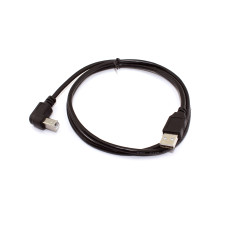 Кабель USB  2.0 на  USB-B угол вниз 1 м