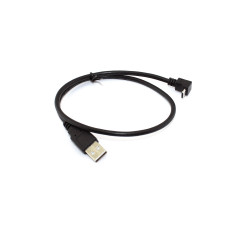 Кабель USB  Type A на Micro USB угол вверх  0,5 м