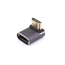 Переходник HDMI угловой  папа-мама вниз
