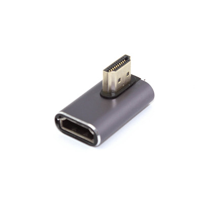 Переходник HDMI угловой  папа-мама влево