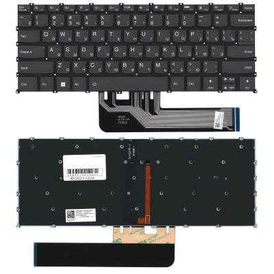 Клавиатура для ноутбука Lenovo Yoga 6 13ABR8 черная