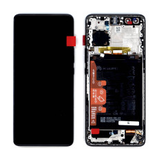 Дисплей для Huawei Nova 10 Pro в сборе с тачскрином, панелью и аккумулятором (02354YMX) черный