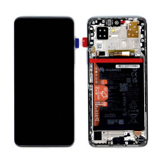 Дисплей для Huawei Nova 9 SE в сборе с тачскрином, панелью и аккумулятором (SPY 02354UWA) белый