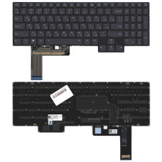 Клавиатура для ноутбука Lenovo Legion Slim 5 16APH8 черная