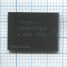 Микросхема E-NAND SK HYNIX H26M64003DQR 32GB