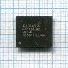 Видеопамять ELPIDA W4032BABG-60-F Видеопамять ELPIDA W4032BABG-60-F