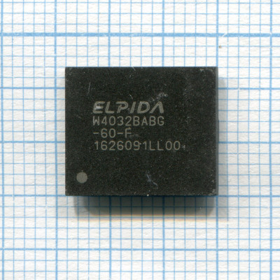Видеопамять ELPIDA W4032BABG-60-F