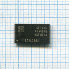 Видеопамять Samsung 256MB GDDR3 K4W4G1646E BC1A